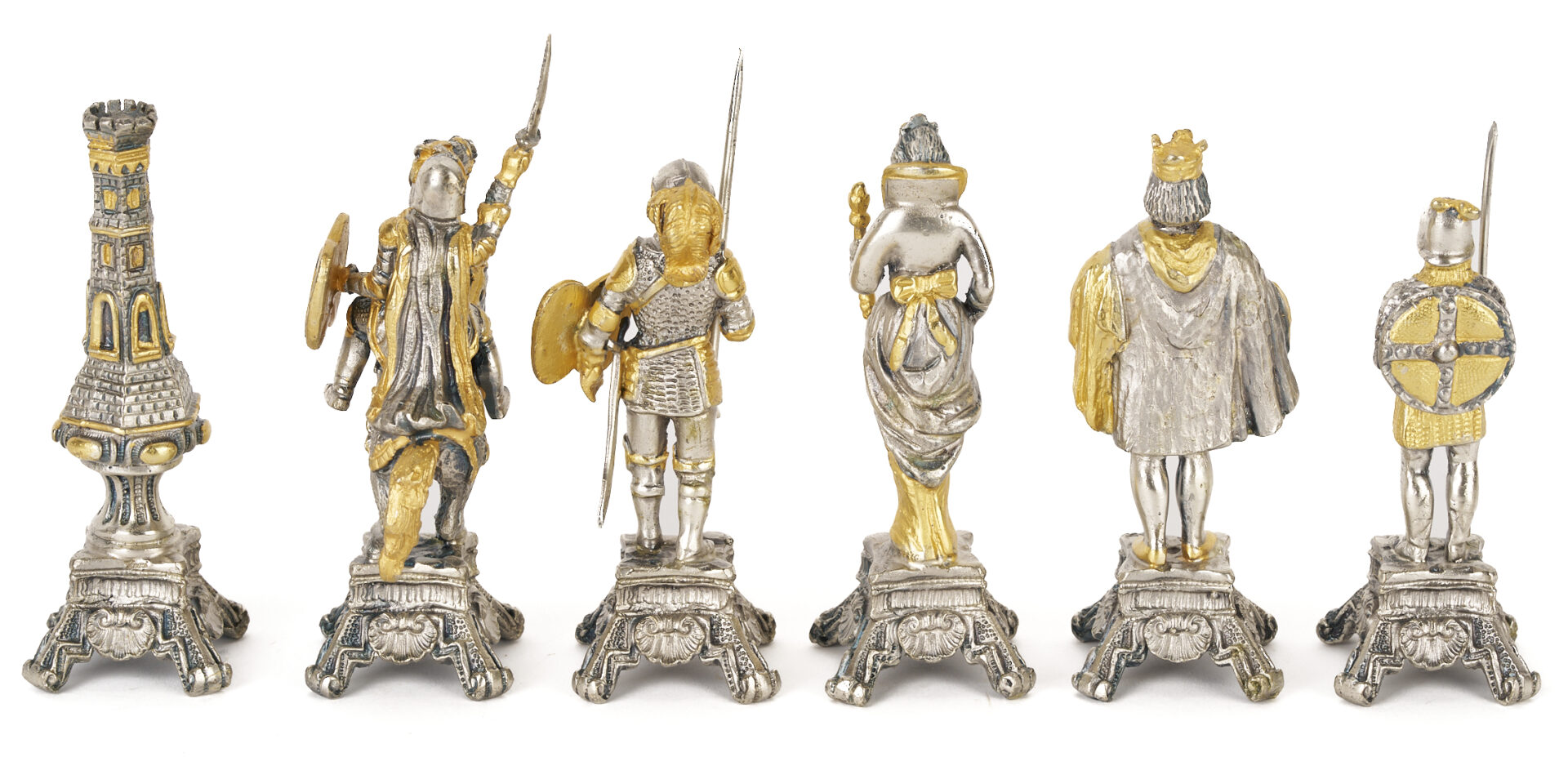 Lot 101: Giuseppe Vasari Scacchiera Bizantina Chess Set