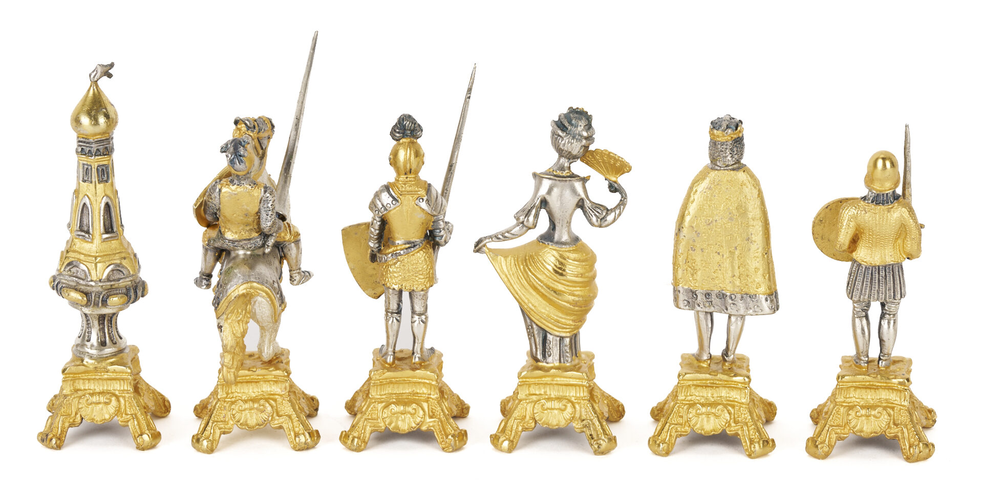 Lot 101: Giuseppe Vasari Scacchiera Bizantina Chess Set