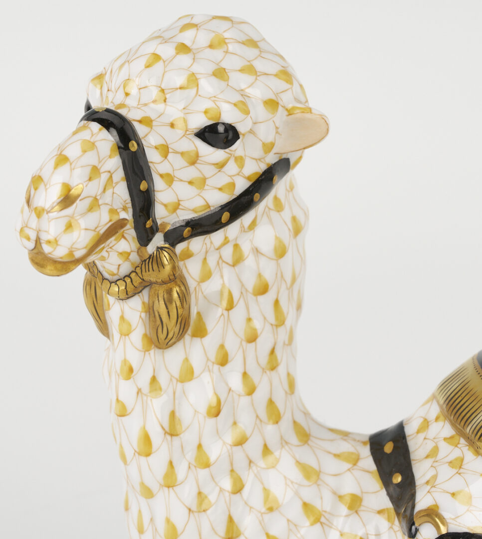 Lot 1020: Herend Porcelain Camel