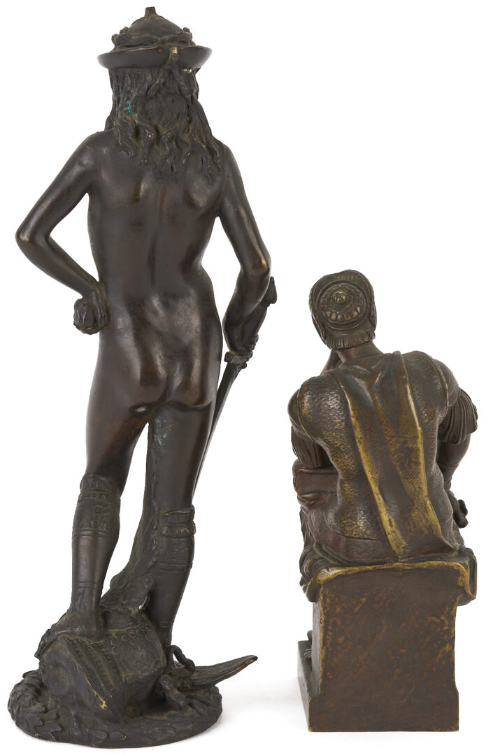 Lot 102: 4 Grand Tour Figural Bronze Sculptures