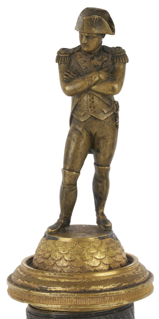 Lot 103: 2 Grand Tour Bronzes, Napoleon’s Column & Temple