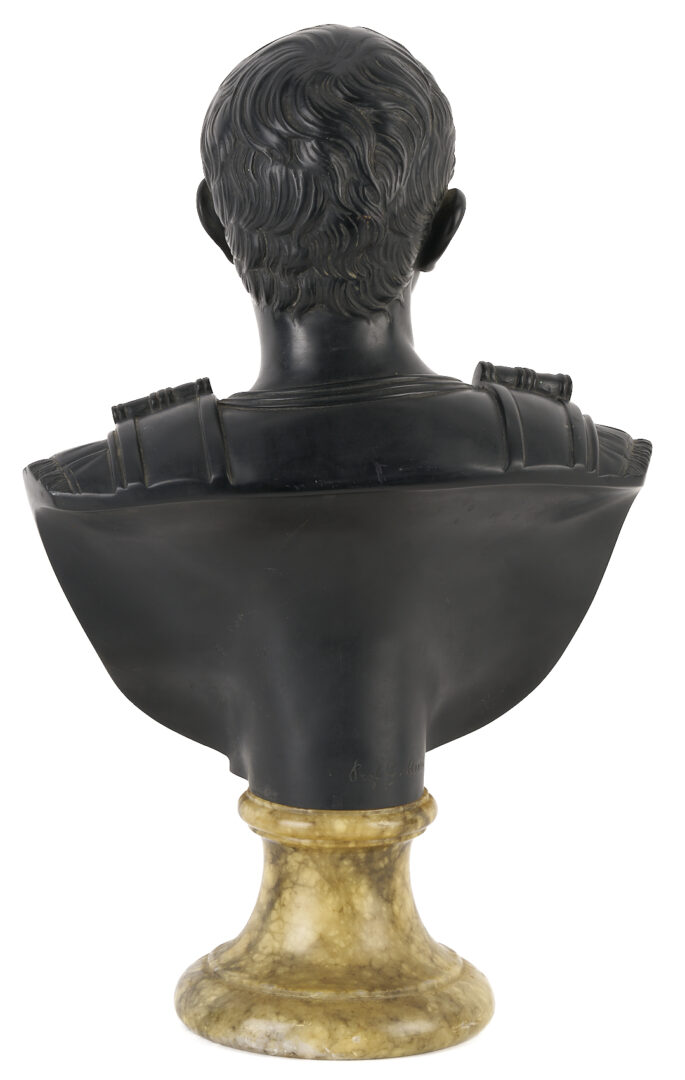 Lot 105: After Giuseppe Bessi, Bust of Caesar Augustus