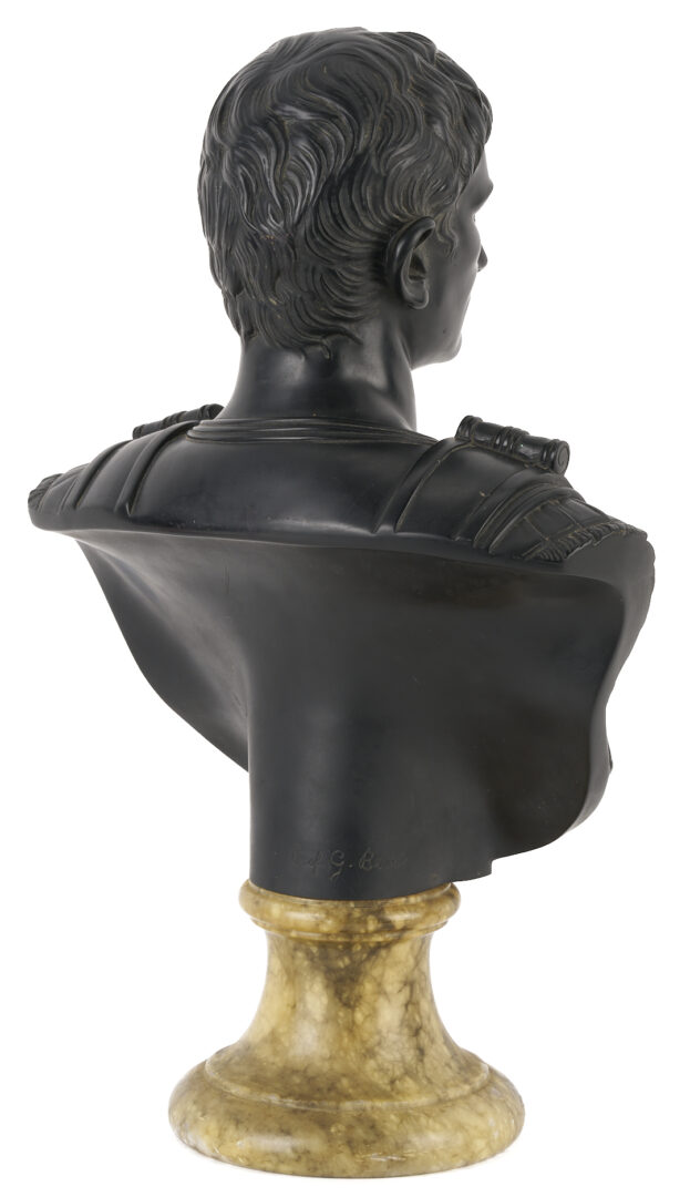 Lot 105: After Giuseppe Bessi, Bust of Caesar Augustus