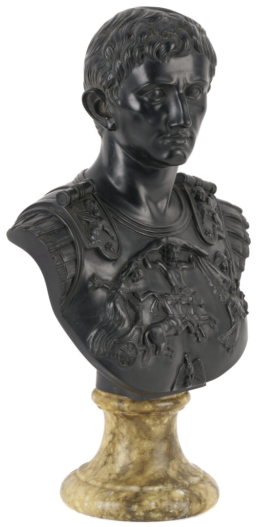 Lot 105: After Giuseppe Bessi, Bust of Caesar Augustus