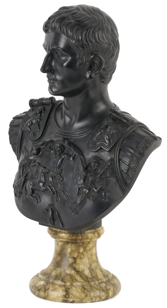 Lot 105: After Giuseppe Bessi, Bust of Caesar Augustus