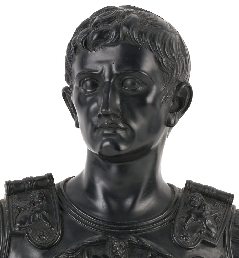 Lot 105: After Giuseppe Bessi, Bust of Caesar Augustus