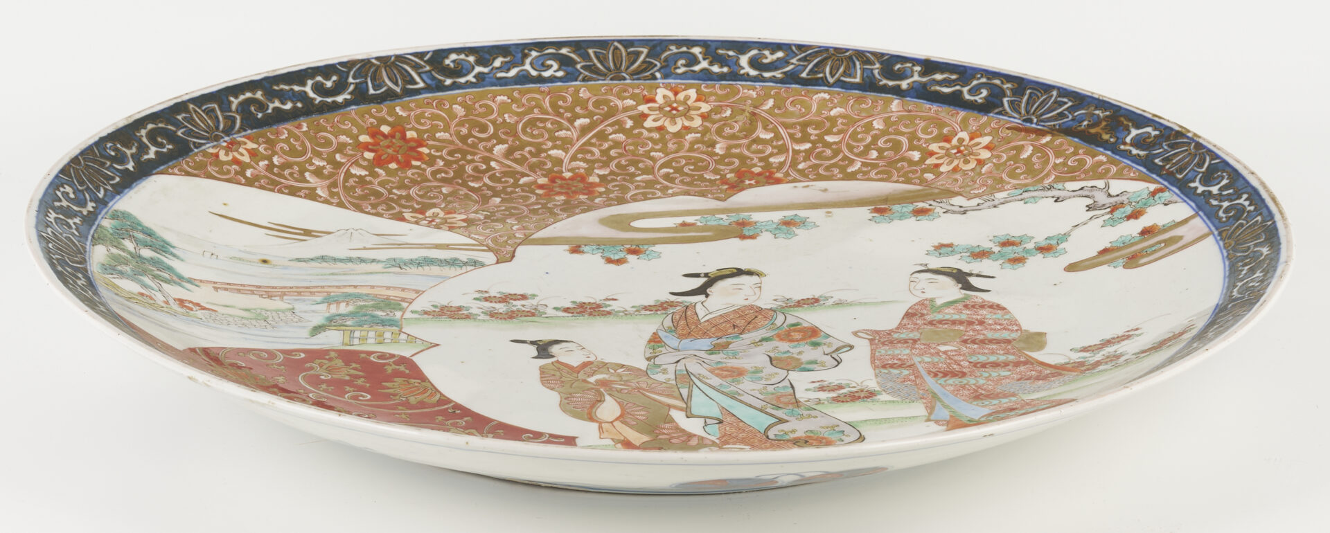 Lot 1062: 2 Japanese Imari Chargers