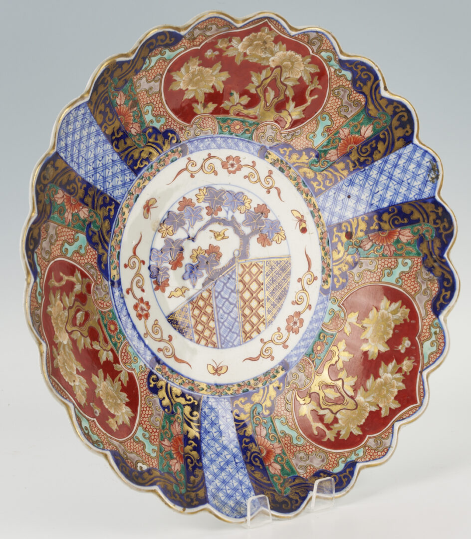 Lot 1062: 2 Japanese Imari Chargers