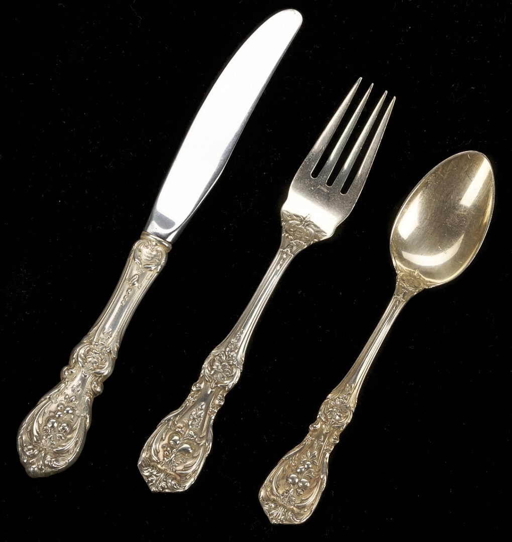 Lot 1089: 26 pcs Sterling Flatware: Tiffany, Kirk, Reed & Barton