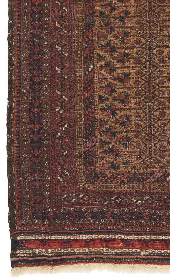 Lot 1115: Antique Baluch Afghan Tribal Prayer Rug