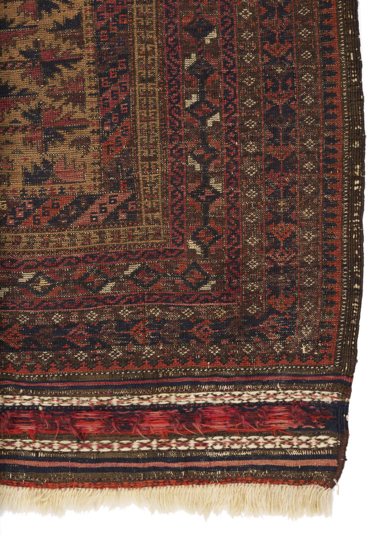 Lot 1115: Antique Baluch Afghan Tribal Prayer Rug