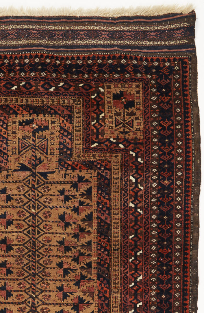 Lot 1115: Antique Baluch Afghan Tribal Prayer Rug