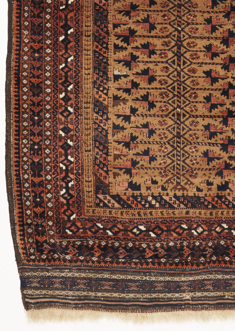 Lot 1115: Antique Baluch Afghan Tribal Prayer Rug