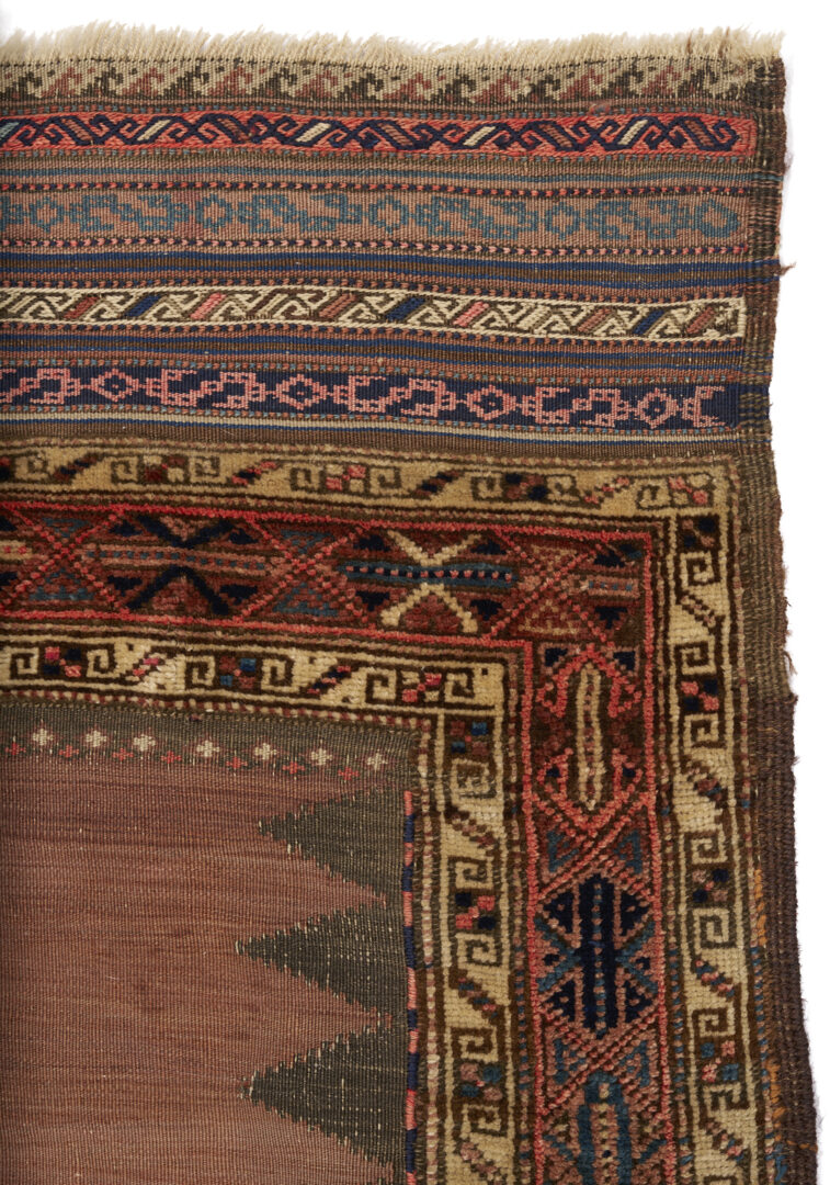 Lot 1116: Antiques Persian Beluchi or Baluchi Eating Rug