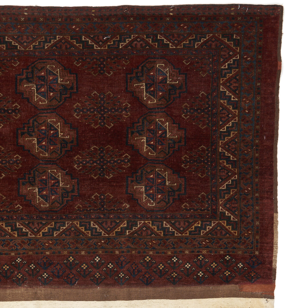 Lot 1121: Antique Turkmen Yomud or Yomut Complete Bag