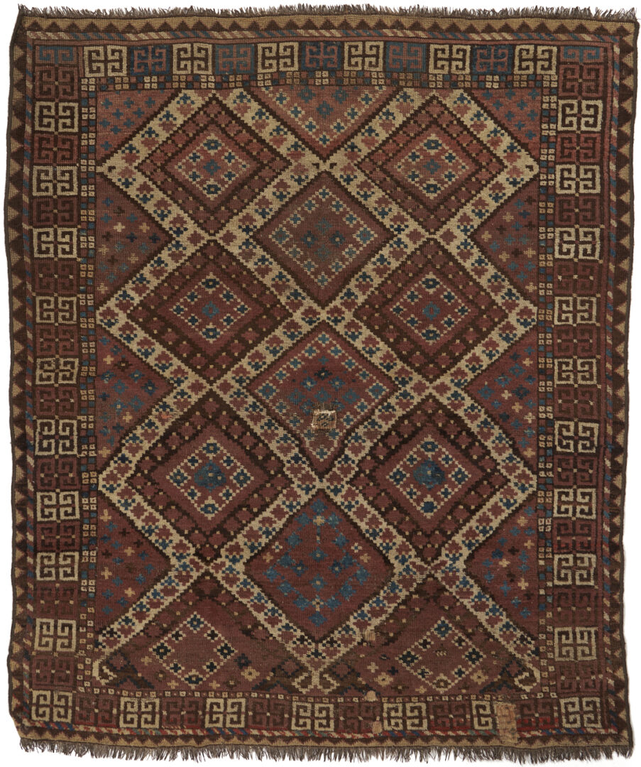 Lot 1125: Antique Ersari Turkmen Ensi Rug