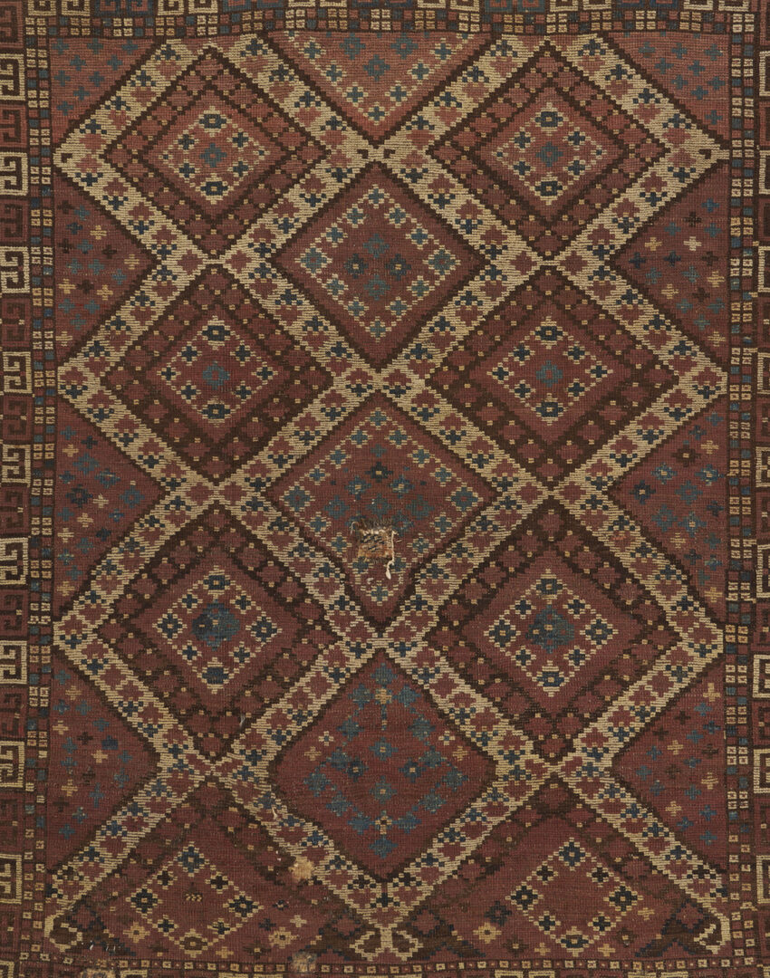 Lot 1125: Antique Ersari Turkmen Ensi Rug