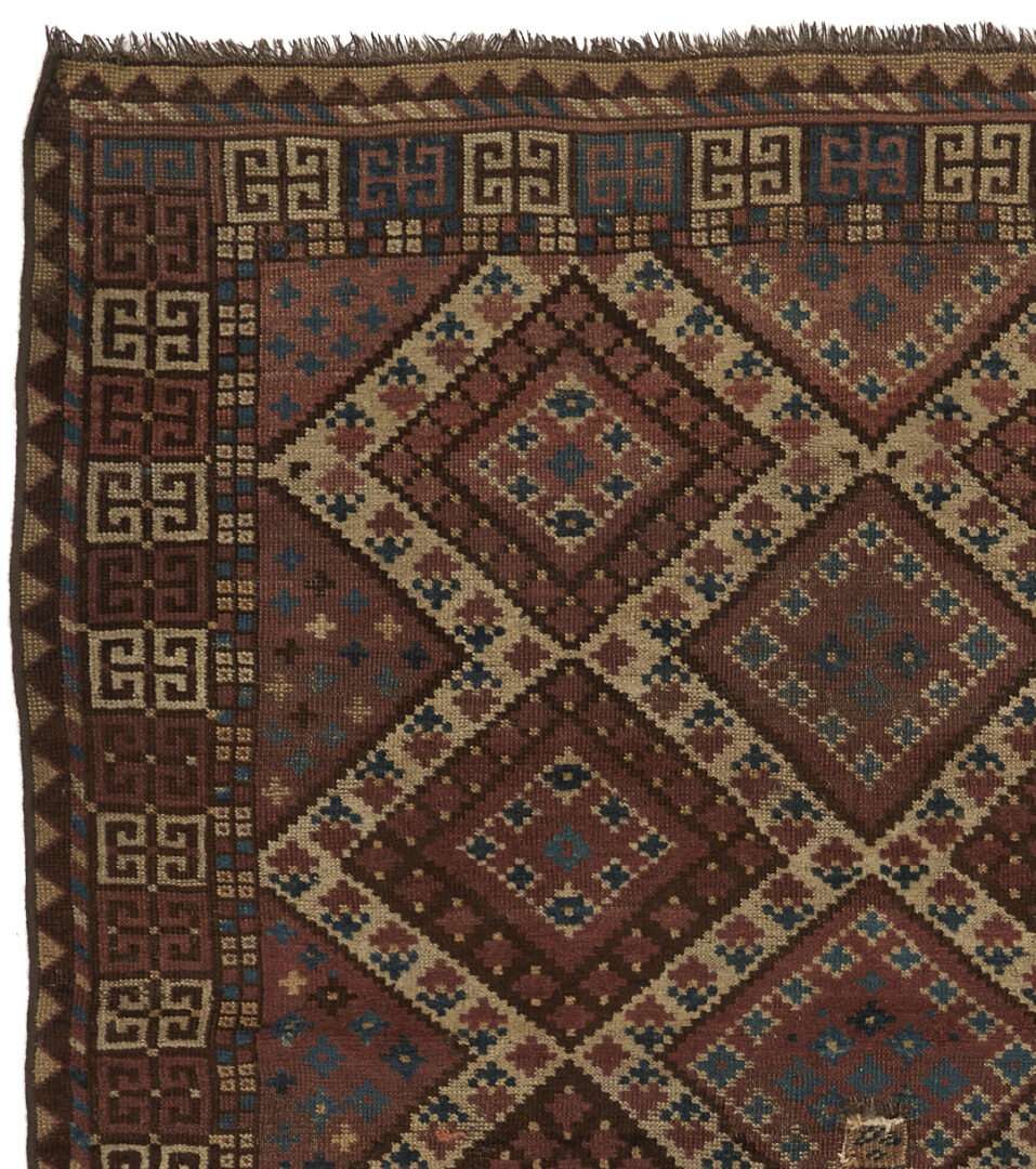 Lot 1125: Antique Ersari Turkmen Ensi Rug