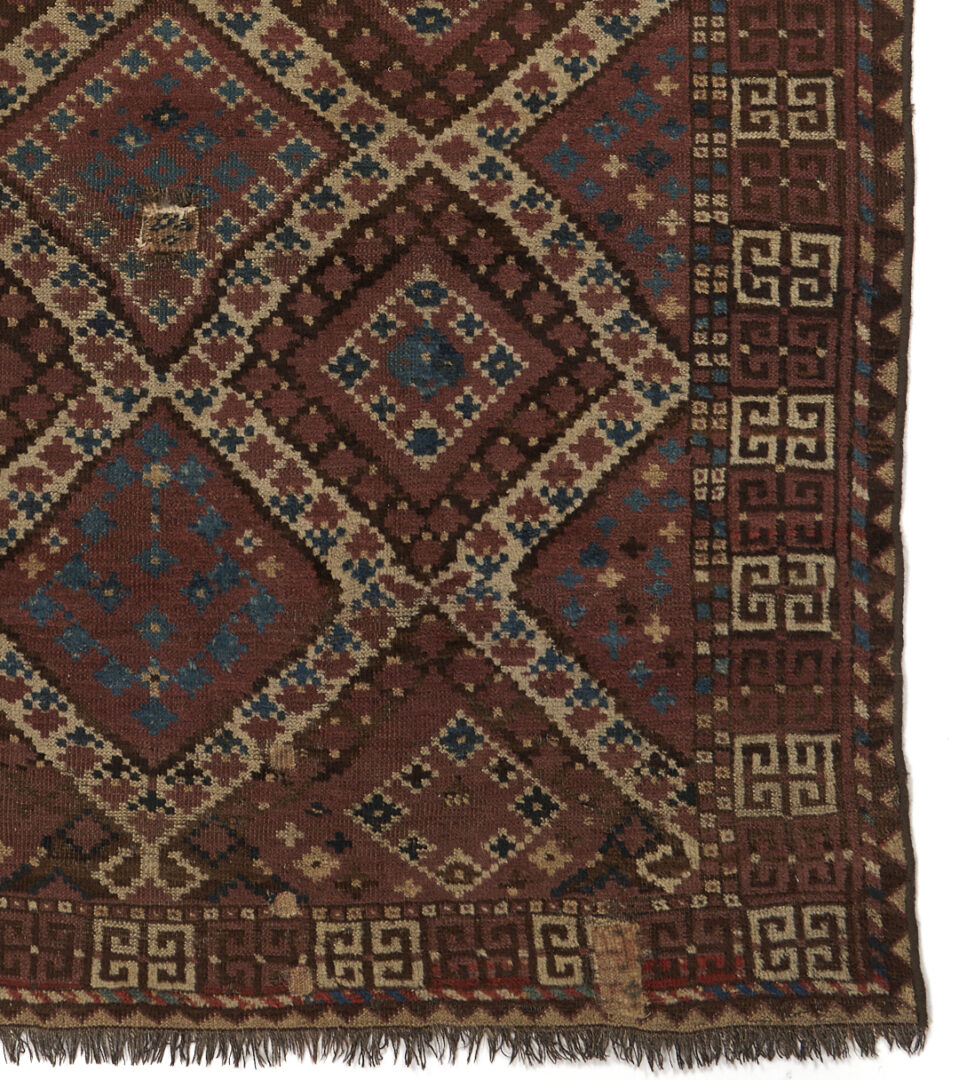 Lot 1125: Antique Ersari Turkmen Ensi Rug