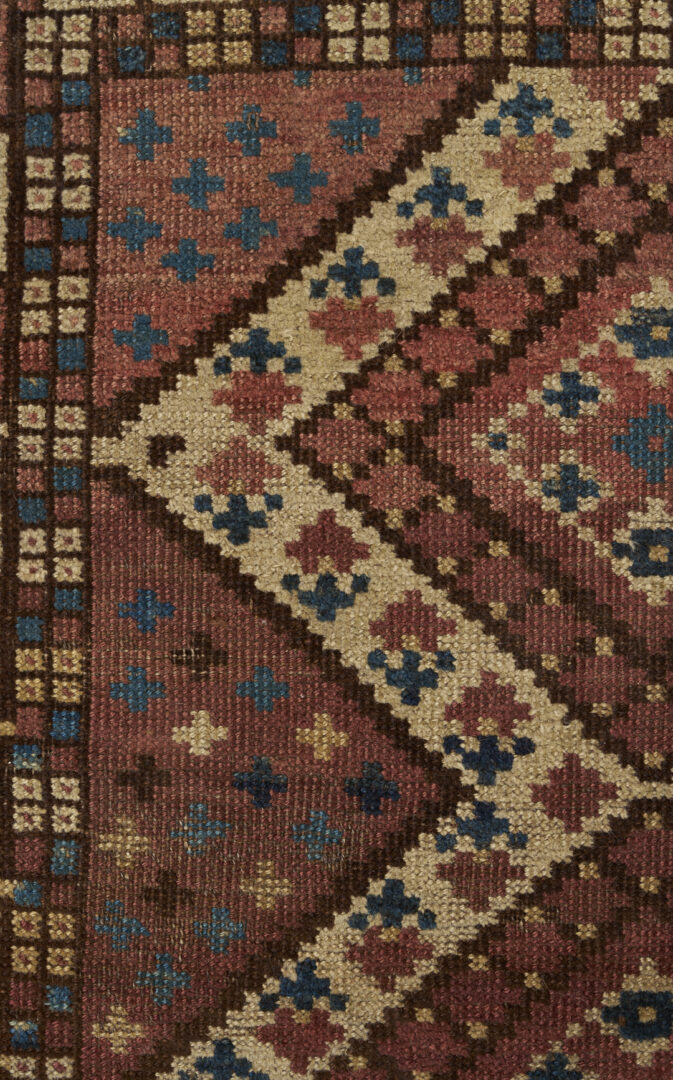 Lot 1125: Antique Ersari Turkmen Ensi Rug