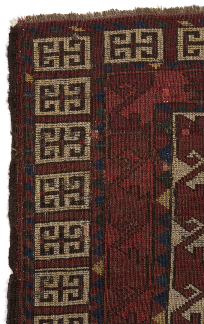 Lot 1126: Antique Yomut or Yomud Turkmen Ensi Rug