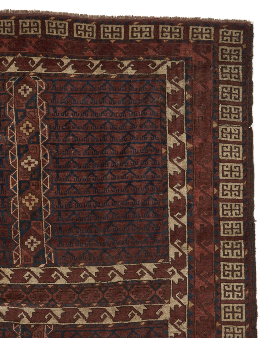 Lot 1126: Antique Yomut or Yomud Turkmen Ensi Rug