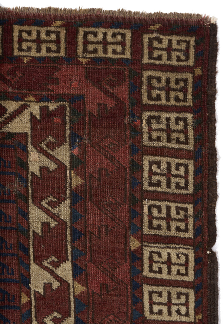 Lot 1126: Antique Yomut or Yomud Turkmen Ensi Rug