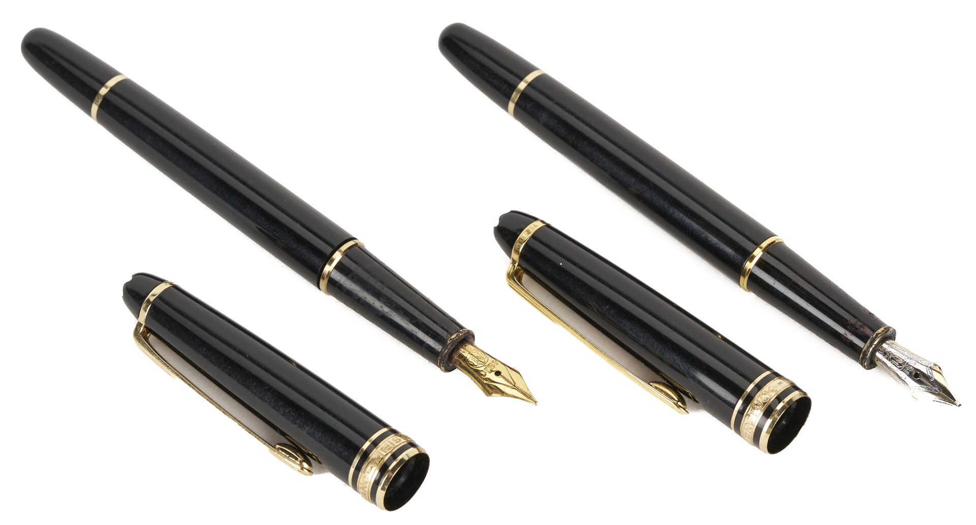 Lot 1129: Four (4) Mont Blanc Luxury Pens