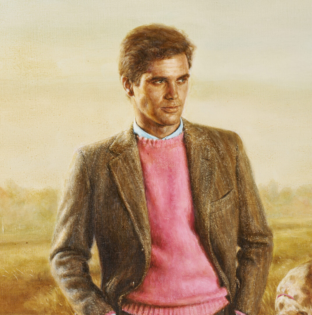 Lot 1132: Pr. Bruce Emmett O/C Illustrations for Ralph Lauren, incl. Exhibited