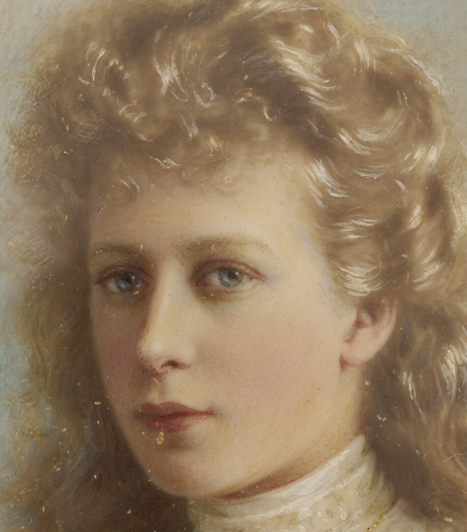 Lot 113: William Downey Portrait Miniature, Princess Mary