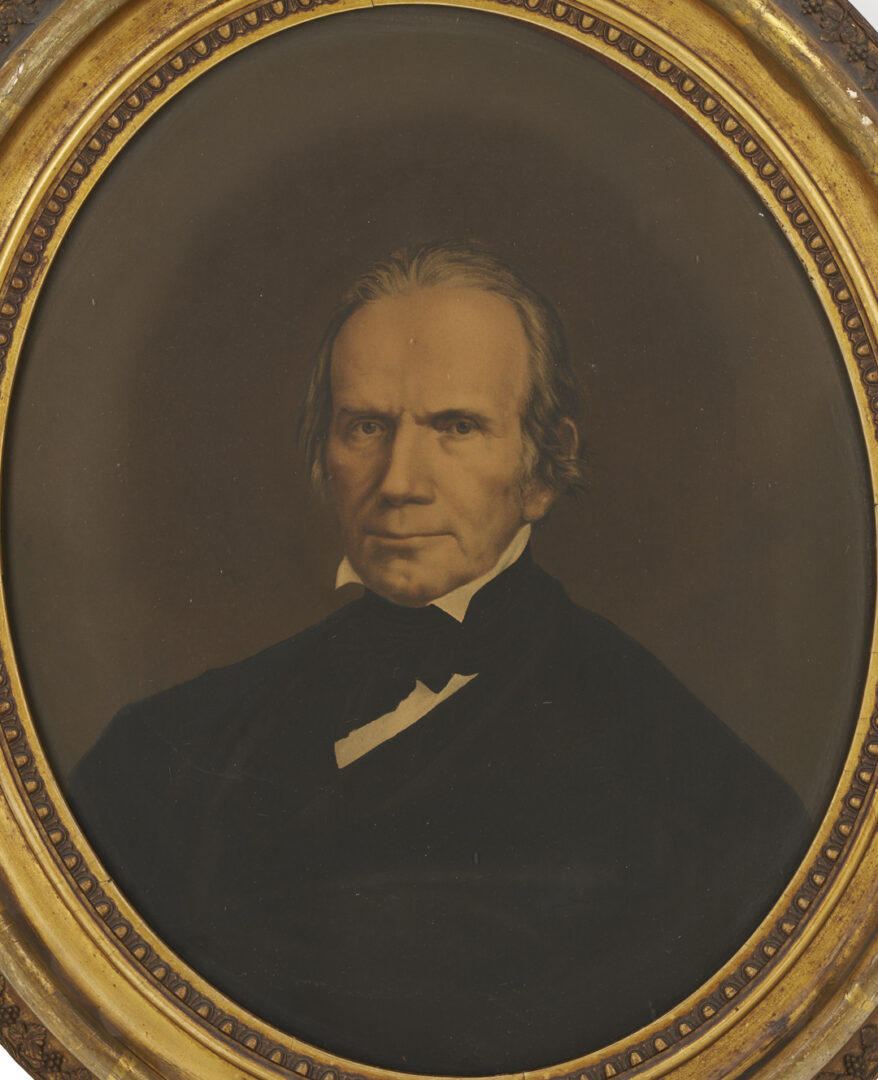 Lot 1166: Pr. E.C. Middleton & Co. Political Oleographs, Andrew Jackson & Henry Clay