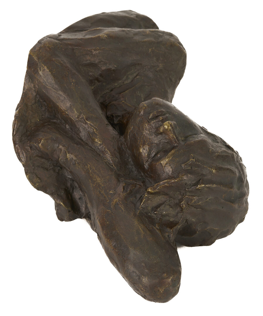 Lot 1174: 2 Victor Salmones Bronze Sculptures