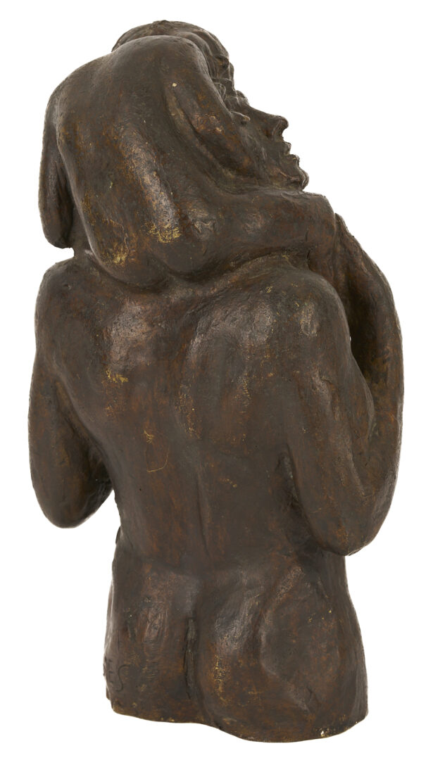 Lot 1174: 2 Victor Salmones Bronze Sculptures