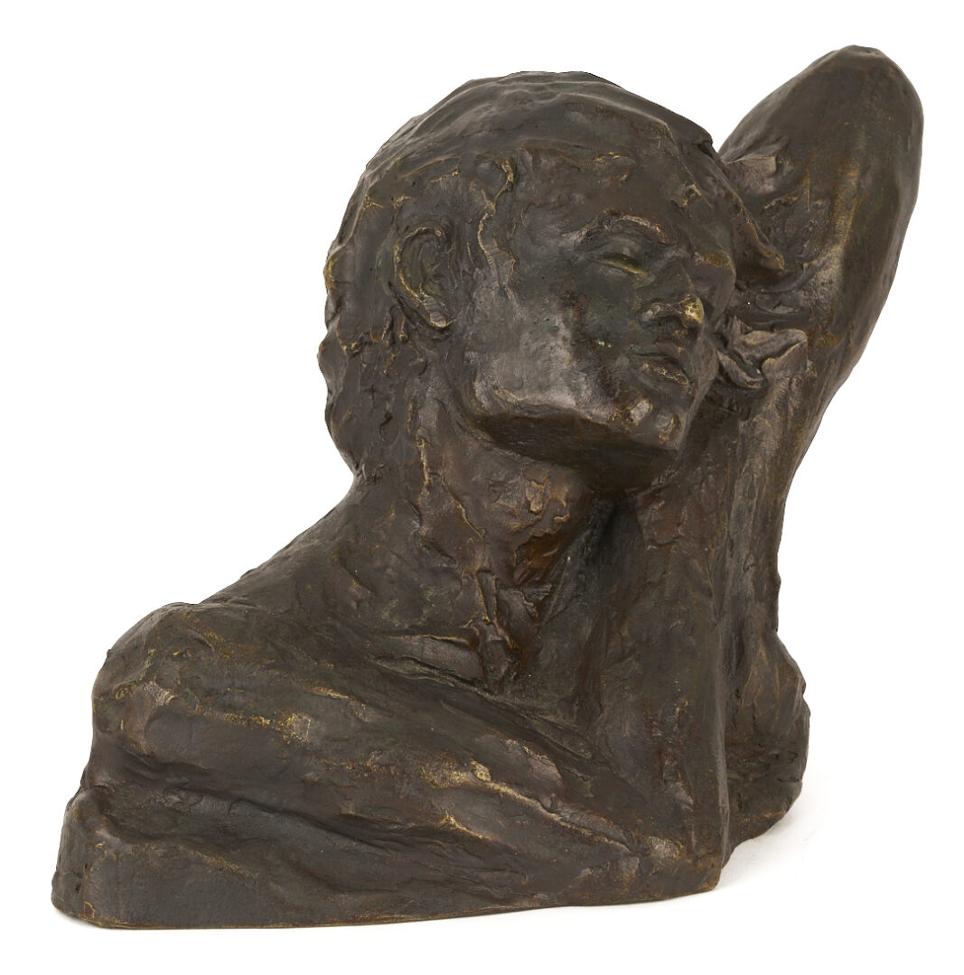 Lot 1174: 2 Victor Salmones Bronze Sculptures