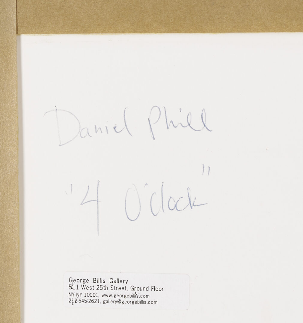 Lot 1179: 2 Daniel Phill Acrylic Botanical Paintings