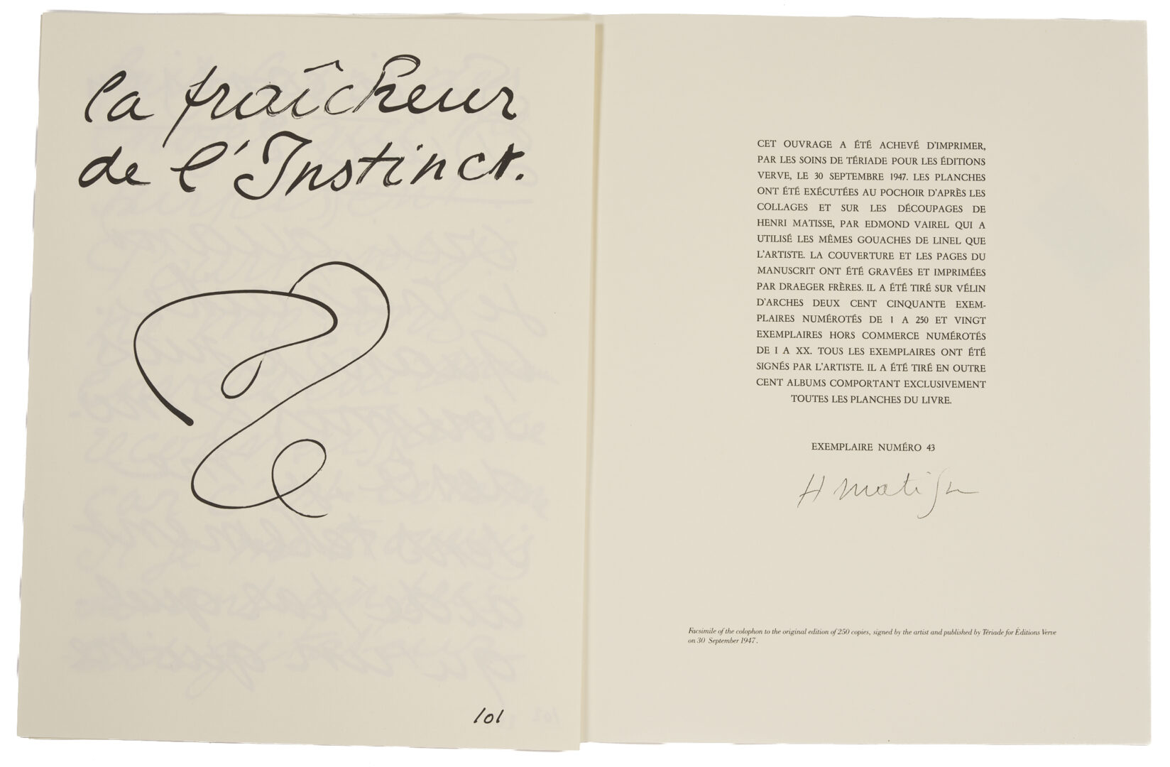 Lot 1184: Henri Matisse Jazz Portfolio for MOMA, 1st Ed., 1983