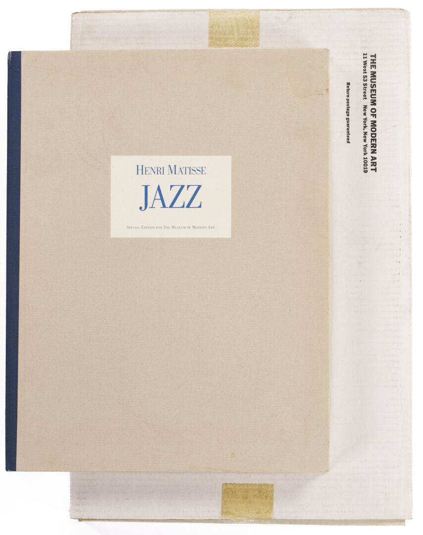 Lot 1184: Henri Matisse Jazz Portfolio for MOMA, 1st Ed., 1983