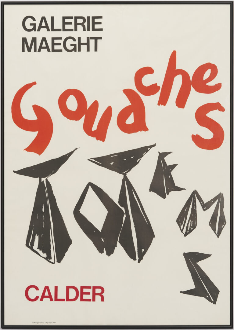 Lot 1190: Three Alexander Calder Galerie Maeght Exhibition Posters, 1963-70