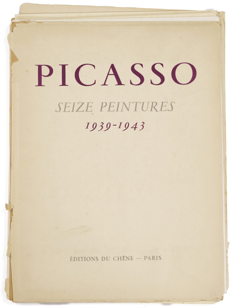 Lot 1197: Three 1940s Fine Art Portfolios: Picasso, Dufy, & Daumier