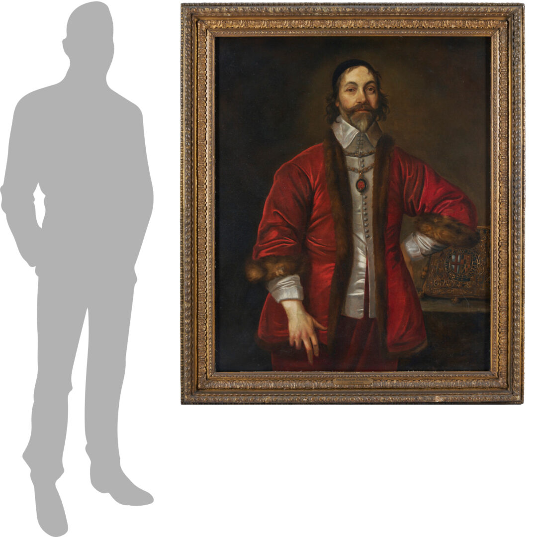 Lot 119: After Sir Anthony van Dyck, Portrait of Sir Francis Crane