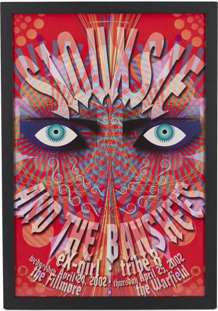 Lot 1200: 4 Rock Music Posters: The Doors, Springsteen Hatch Show Print, Kings of Leon, Siouxsie &the Banshees.ÃÂ 