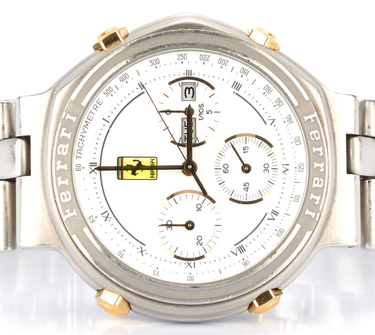 Lot 1239: Cartier Ferrari Formula Chronograph Watch