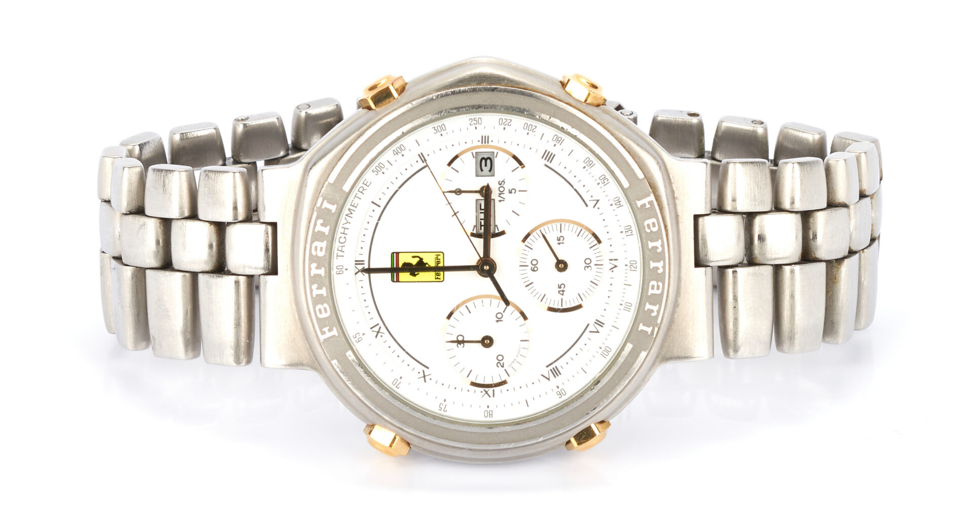 Lot 1239: Cartier Ferrari Formula Chronograph Watch