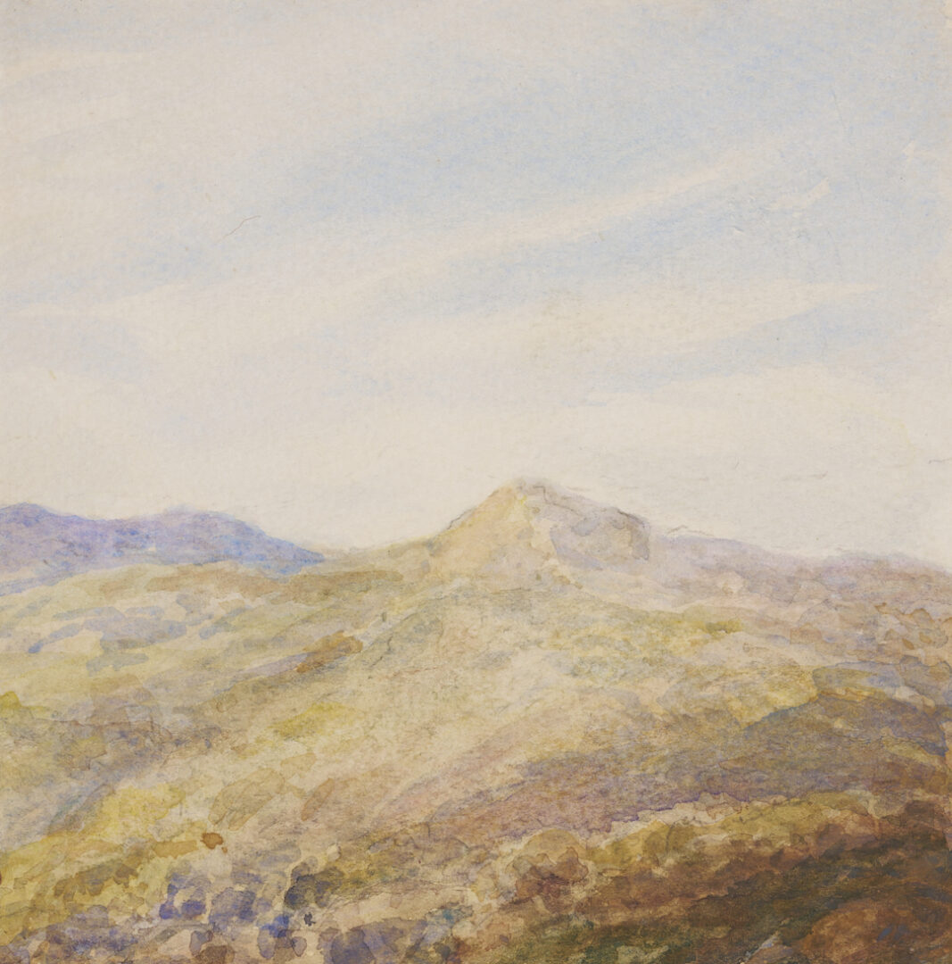 Lot 147: Percy Gray Watercolor Mountain Landscape