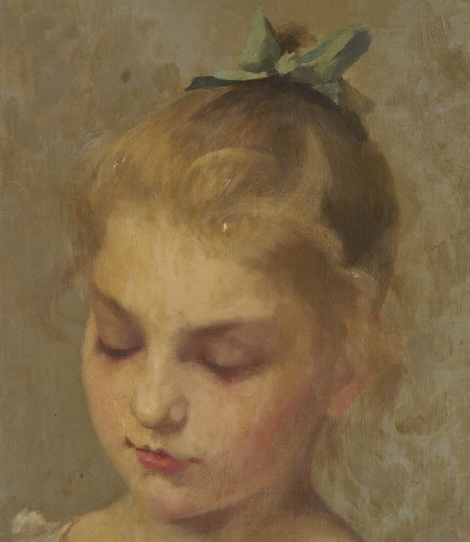 Lot 169: Mary Jett Franklin O/C Exhibited Painting, Southern Artist