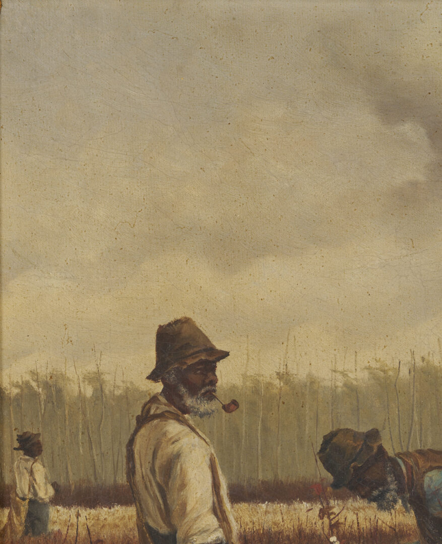 Lot 176: William A. Walker, Harvest Landscape w/ Cotton Pickers