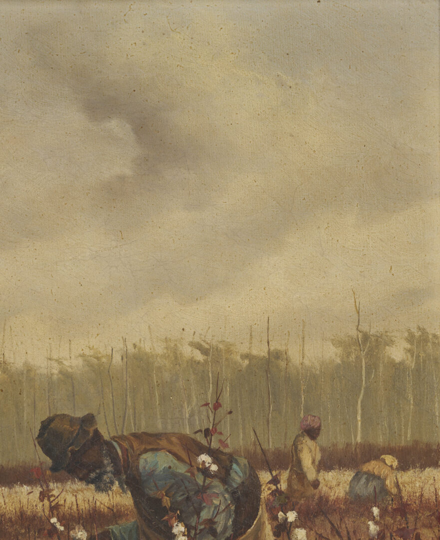 Lot 176: William A. Walker, Harvest Landscape w/ Cotton Pickers