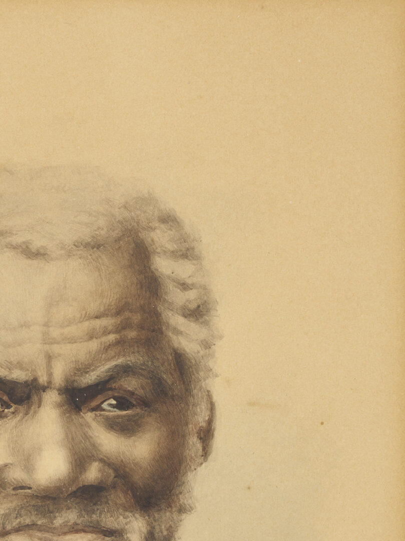 Lot 178: Maria Howard Weeden W/C Portrait of a Man