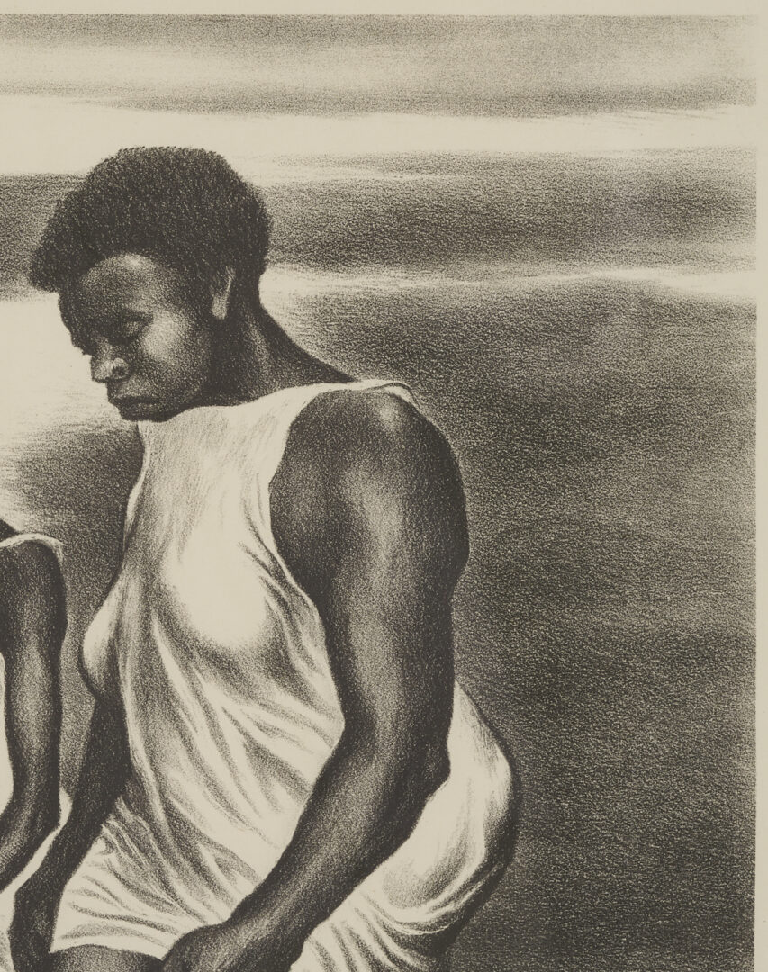 Lot 209: Meyer Wolfe Lithograph, Women Bathing