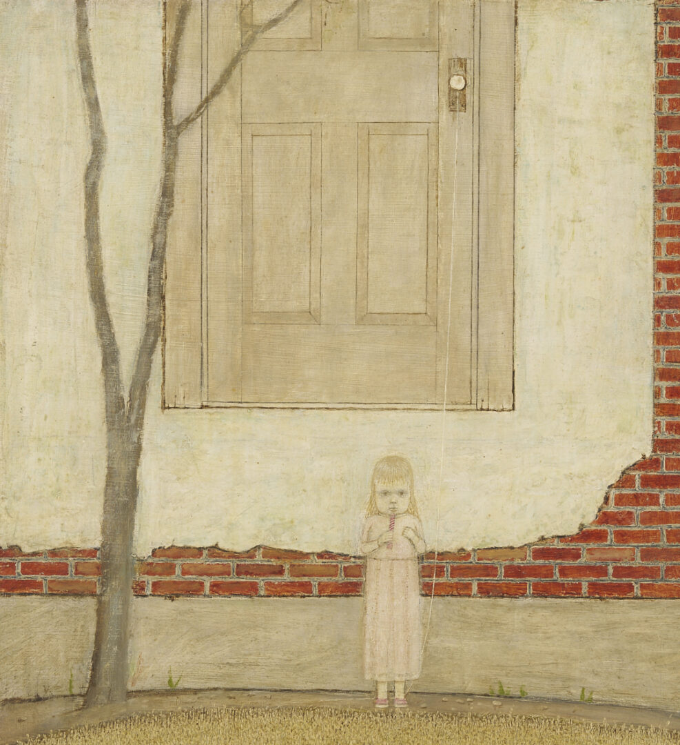 Lot 213: Bill Sawyer O/B, Girl w/ Candy Stick